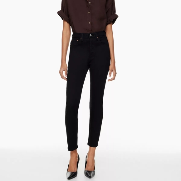 ARITZIA Denim Forum The Yoko high rise Slim size 29 in EUC - Picture 4 of 14